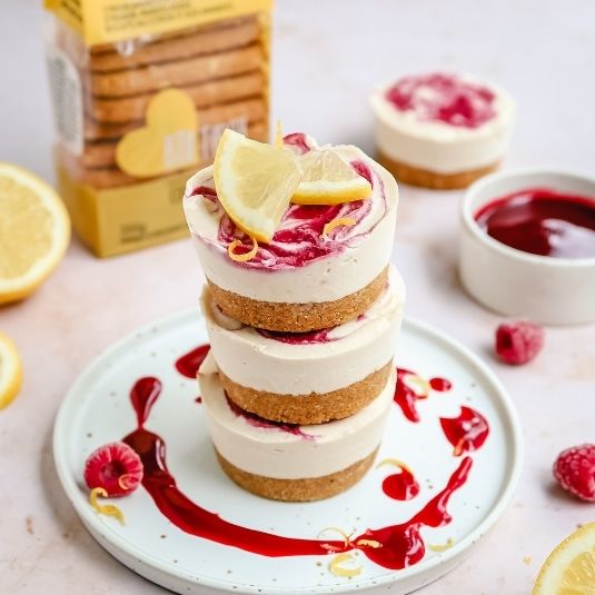 BioToday citroen-cashew cheesecakes