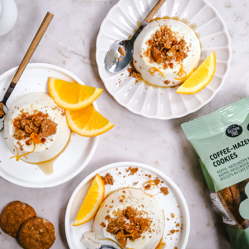 COOKIE CRUMBLE CHAI PANNA COTTA