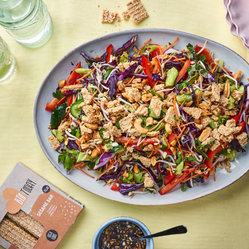 THAISE CRUNCHY SALADE MET SESAMKOEK